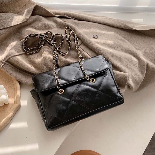 lingge цепи сумки женские 2019 новая мода черный сумка большой емкости wild плечи 
lingge цепи сумки женские 2019 новая мода черный сумка большой емкости wild плечи