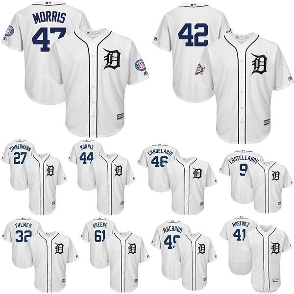 Detroit Men's Tigers Nick Castellanos Jerseys Zimmermann Shane Greene Michael Fulmer Jeimer Candelario Jack Morris Baseball Jersey
Detroit Men's Tigers Nick Castellanos Jerseys Zimmermann Shane Greene Michael Fulmer Jeimer Candelario Jack Morris Baseball Jersey