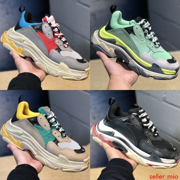 luxury designer fashion triple s 17fw men women shoes paris casual shoes men women runner triple black boots flat shoes sneakers
luxury designer fashion triple s 17fw men women shoes paris casual shoes men women runner triple black boots flat shoes sneakers
