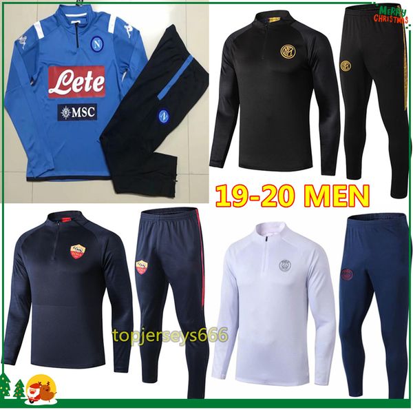 19 20 men napoli football training suit roma soccer tracksuit 2019 2020 naples survêtement de football chandal football jogging, Black
19 20 men napoli football training suit roma soccer tracksuit 2019 2020 naples survêtement de football chandal football jogging, Black