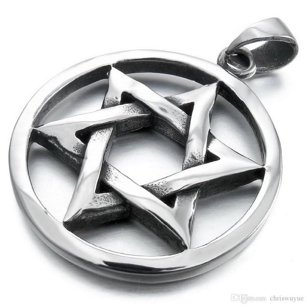 mens silver lucky jewish star of david star biker stainless steel pendant necklace pp58
mens silver lucky jewish star of david star biker stainless steel pendant necklace pp58