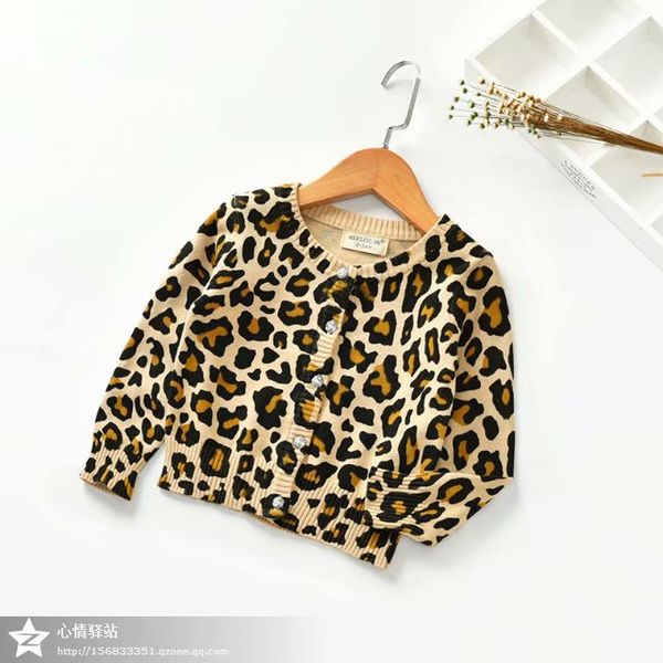 children kids sweater autumn spring baby girl cardigan leopard print casual outerwear coat clothes 18m-6t, Blue
children kids sweater autumn spring baby girl cardigan leopard print casual outerwear coat clothes 18m-6t, Blue