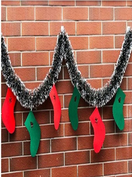 pine garland merry christmas christmas tree decoration strip decoration garland ribbon