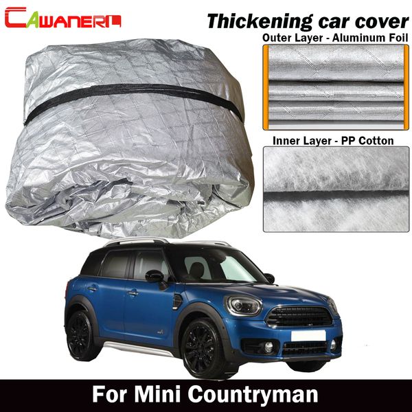 cawanerl for mini countryman thick car cover cotton inside anti-uv sun rain snow hail resistant auto cover waterproof
cawanerl for mini countryman thick car cover cotton inside anti-uv sun rain snow hail resistant auto cover waterproof