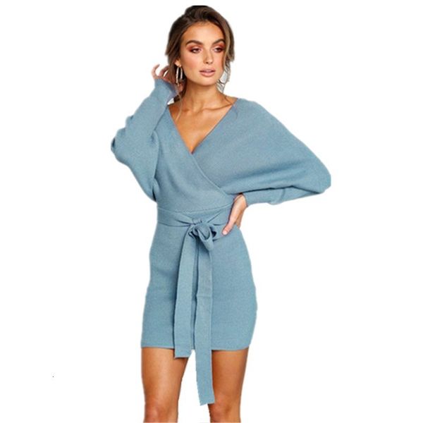 bodycon dress women elegant long sleeve sashes winter mini party dresses autumn jumper casual vintage backless, Black;gray
bodycon dress women elegant long sleeve sashes winter mini party dresses autumn jumper casual vintage backless, Black;gray