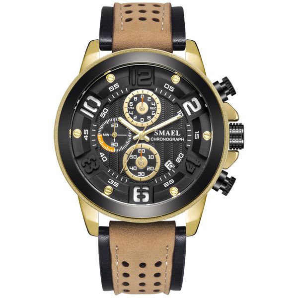sport mens watches luxury alloy watch men casual sl-9083 fashion leather waterproof wristwatch box relogio masculino, Slivery;brown
sport mens watches luxury alloy watch men casual sl-9083 fashion leather waterproof wristwatch box relogio masculino, Slivery;brown