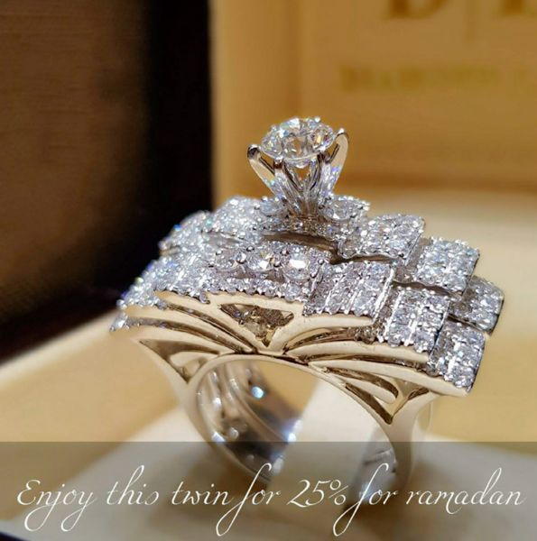 silver plated multilayer rhinestones crystal filled finger ring for women girls engagement wedding party jewelry us size 5-10
silver plated multilayer rhinestones crystal filled finger ring for women girls engagement wedding party jewelry us size 5-10