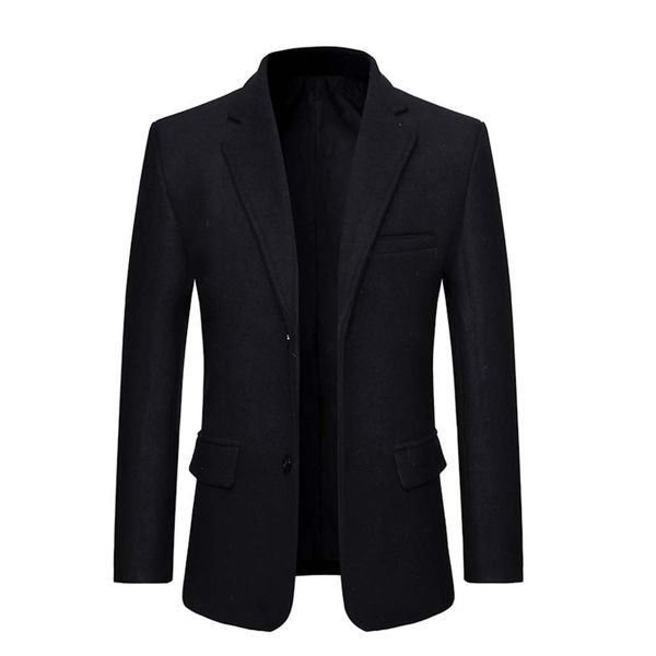men's new style turn-down collar long sleeve casual suit slim fit coat jacket, White;black
men's new style turn-down collar long sleeve casual suit slim fit coat jacket, White;black