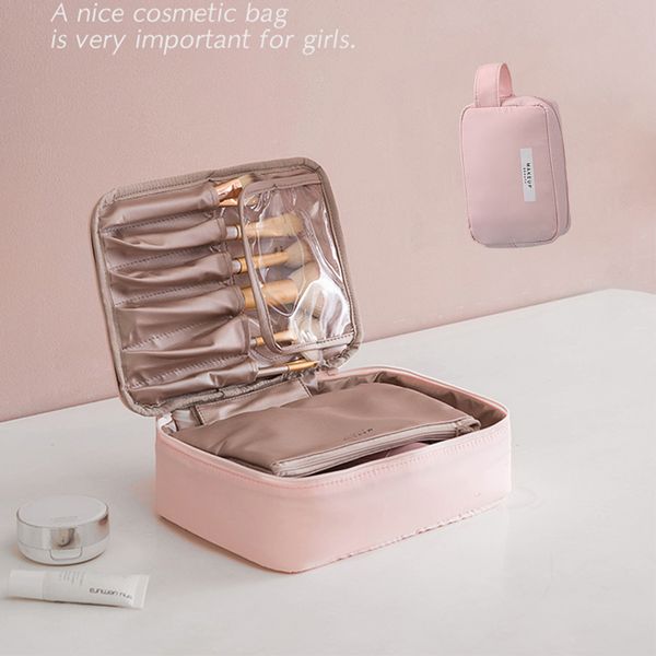 beautician cosmetic bag travel make up bag quick makeup toiletry organizer pink makeup pouch purse waterproof handbag
beautician cosmetic bag travel make up bag quick makeup toiletry organizer pink makeup pouch purse waterproof handbag