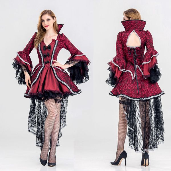costume accessories vampire queen witch fancy dress cosplay costumes dresses for women female halloween party swallowtail uniform, Silver
costume accessories vampire queen witch fancy dress cosplay costumes dresses for women female halloween party swallowtail uniform, Silver