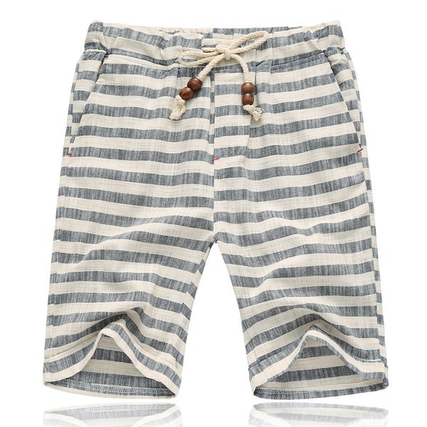 summer men's color matching stripes cotton linen five-point short men's straight casual shorts straight beach short, White;black
summer men's color matching stripes cotton linen five-point short men's straight casual shorts straight beach short, White;black