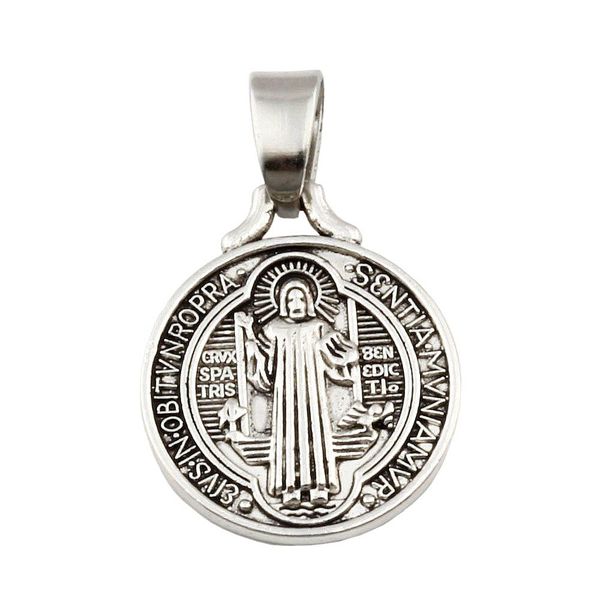mic .100pcs/ lot dangle ancient silver benedict medal charms big hole beads fit european charm bracelet jewelry 18 x27mm, Bronze;silver
mic .100pcs/ lot dangle ancient silver benedict medal charms big hole beads fit european charm bracelet jewelry 18 x27mm, Bronze;silver