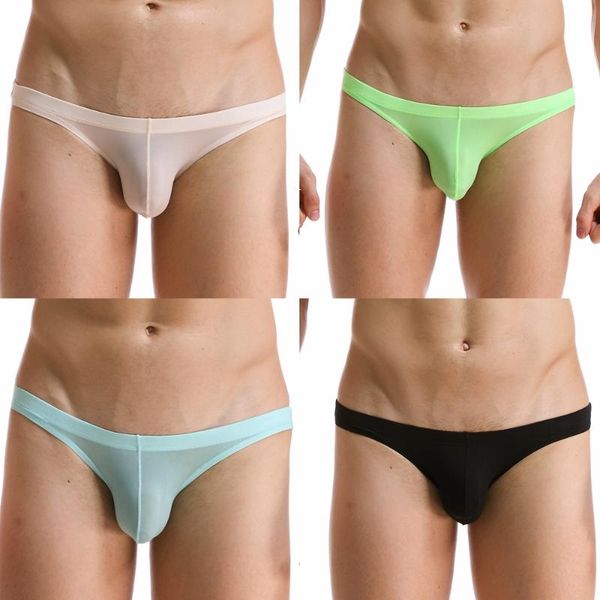 underpants 4pcs men underwear soft breathable ice silk brief panties elasticity u pouch mens briefs, Black;white
underpants 4pcs men underwear soft breathable ice silk brief panties elasticity u pouch mens briefs, Black;white