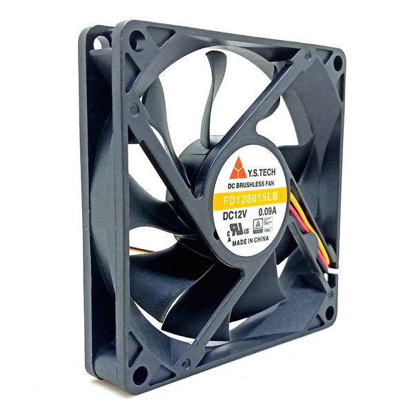 fd128015lb silent 80mm fan new y.s.tech 80mm 8015 dc12v 0.09a 2100rpm cooling fan
fd128015lb silent 80mm fan new y.s.tech 80mm 8015 dc12v 0.09a 2100rpm cooling fan