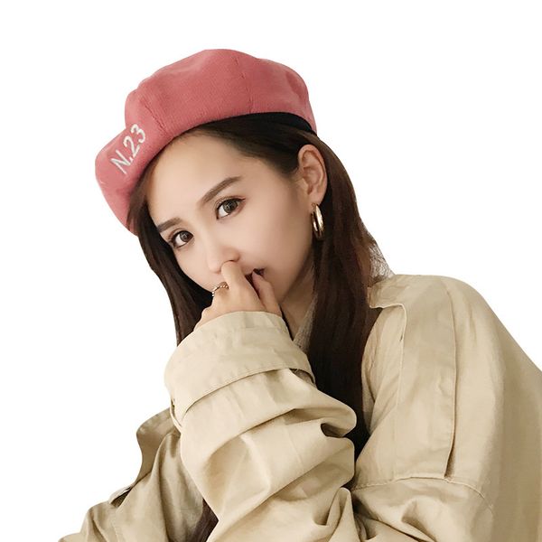 2019 hat autumn winter new japanese wild berets female korean version british retro painter hat artist caps fashion pumpkin, Blue;gray
2019 hat autumn winter new japanese wild berets female korean version british retro painter hat artist caps fashion pumpkin, Blue;gray