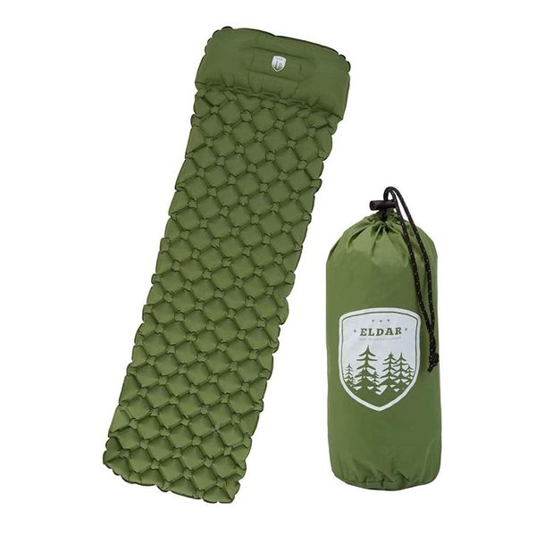 outdoor camping sleeping pad for backpacking - inflatable lightweight camping mattress with pillow and travel bag for
outdoor camping sleeping pad for backpacking - inflatable lightweight camping mattress with pillow and travel bag for