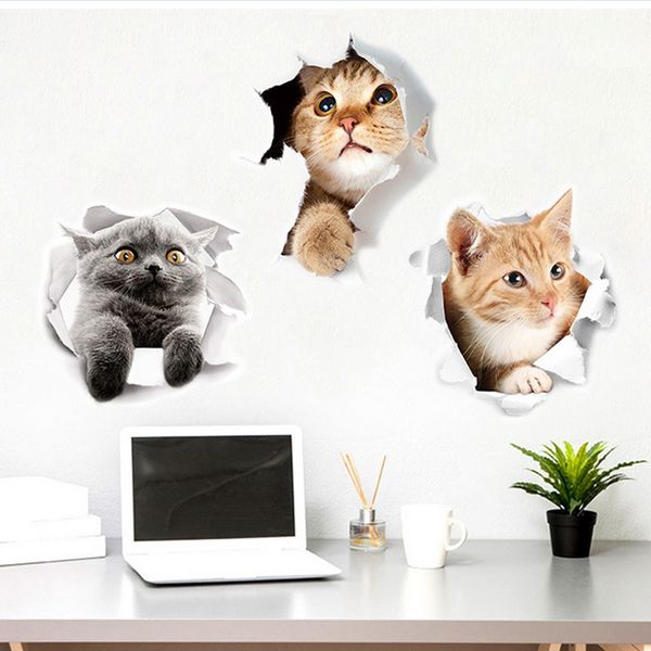 2pc cute wall sticker kitchen 3d cat dog toilet living room home decor waterproof refreigter poster wall stickers decor
2pc cute wall sticker kitchen 3d cat dog toilet living room home decor waterproof refreigter poster wall stickers decor