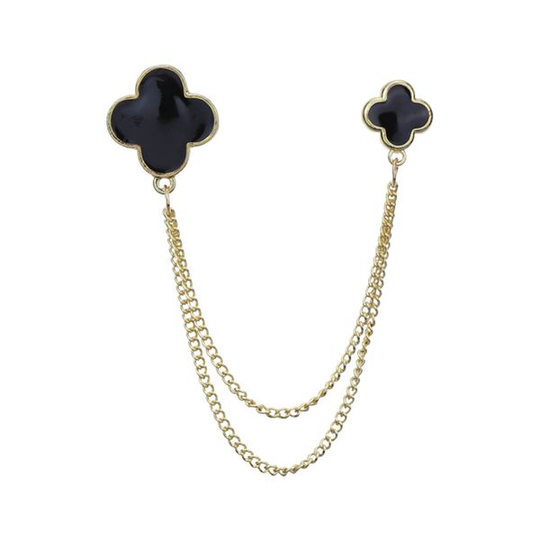 2020 designer brooch enamel clover badge brooch men's suit tassel multi-layer chain collar pin badge clothing accessories jewe, Gray
2020 designer brooch enamel clover badge brooch men's suit tassel multi-layer chain collar pin badge clothing accessories jewe, Gray