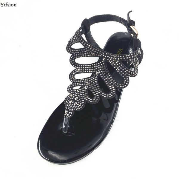rontic women gladiator sandals rhinestone flat with sandals open toe gorgeous black party shoes women us plus size 5-15
rontic women gladiator sandals rhinestone flat with sandals open toe gorgeous black party shoes women us plus size 5-15