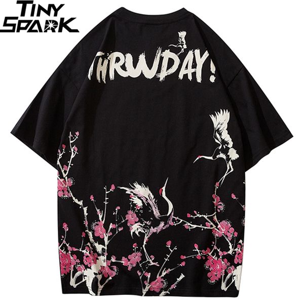 japanese sakura t shirt hip hop 2020 streetwear men harajuku crane tshirt short sleeve summer fashion casual t-shirt cotton new cx200617, White;black
japanese sakura t shirt hip hop 2020 streetwear men harajuku crane tshirt short sleeve summer fashion casual t-shirt cotton new cx200617, White;black