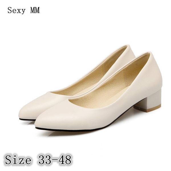 square low high heel shoes women pumps woman office career shoes low high heels plus size 33 - 40 41 42 43 44 45 46 47 48 y200702, Black
square low high heel shoes women pumps woman office career shoes low high heels plus size 33 - 40 41 42 43 44 45 46 47 48 y200702, Black
