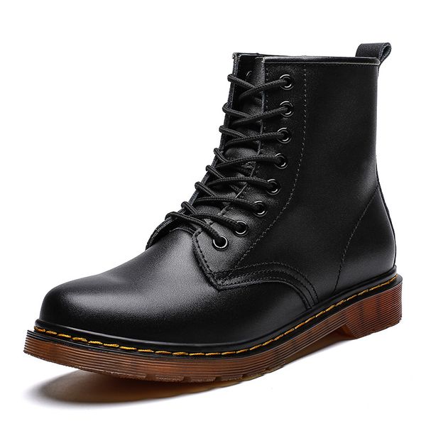 mens boots new genuine leather martin winter plush warm shoes british style chelsea boots size 36-47, Black
mens boots new genuine leather martin winter plush warm shoes british style chelsea boots size 36-47, Black