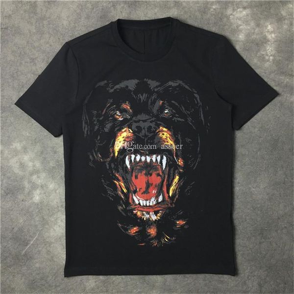 luxury summer designer t shirt fashion dog print cotton tees black men women short sleeves s-xl, White;black
luxury summer designer t shirt fashion dog print cotton tees black men women short sleeves s-xl, White;black