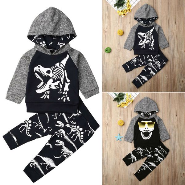 fashion newborn infant baby boy girl dinosaur print hoodie + long pants outfits clothes set tracksuit autumn winter, White
fashion newborn infant baby boy girl dinosaur print hoodie + long pants outfits clothes set tracksuit autumn winter, White