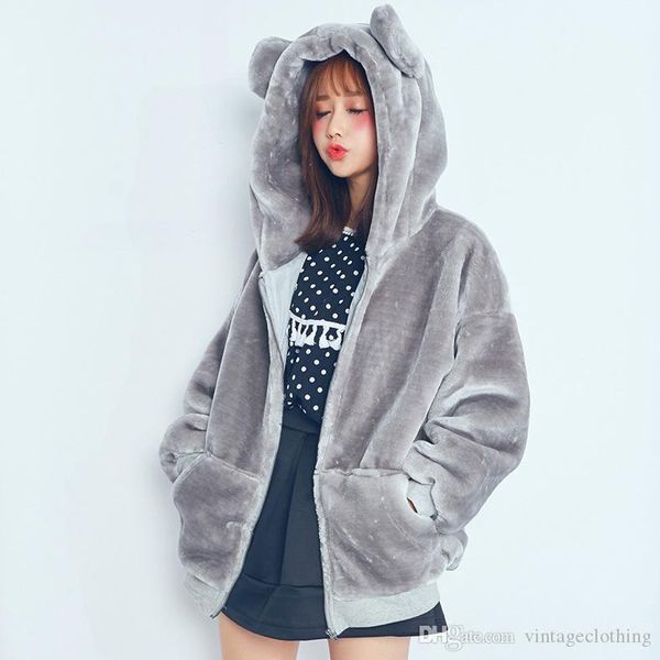 womennew fashion winter hooded coats warm thick loose solid outwear casual jackets thick warm female outerwear, Black
womennew fashion winter hooded coats warm thick loose solid outwear casual jackets thick warm female outerwear, Black