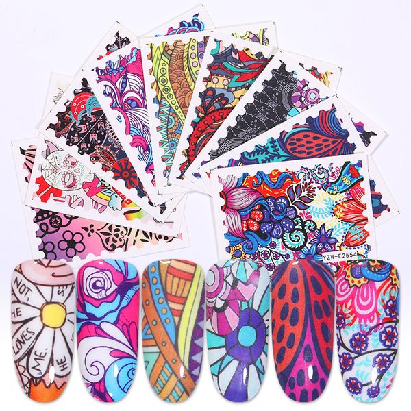 1 sheet nail water decals stamp designs full water transfer sticker nail art stickers manicure diy art decoration, Black
1 sheet nail water decals stamp designs full water transfer sticker nail art stickers manicure diy art decoration, Black