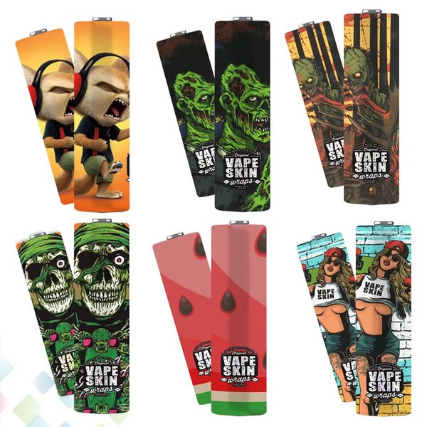 18650 20700 21700 Battery PVC Vape Skin Wraps Zombie Vape Girl Fox Watermelon High quality Cover Sleeve Wrap DHL Free
18650 20700 21700 Battery PVC Vape Skin Wraps Zombie Vape Girl Fox Watermelon High quality Cover Sleeve Wrap DHL Free