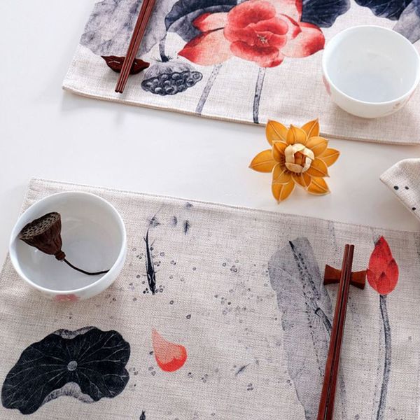 home mats square dining table insulation mat anti-scalding lotus flower cushion cotton linen accessories chinese style
home mats square dining table insulation mat anti-scalding lotus flower cushion cotton linen accessories chinese style