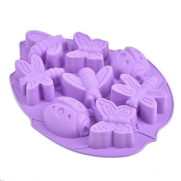 wholesale- cake mold 8 hole dragonfly butterfly insect beetle silicone chocolate cake chocolate mould dty baking tools soap mold
wholesale- cake mold 8 hole dragonfly butterfly insect beetle silicone chocolate cake chocolate mould dty baking tools soap mold