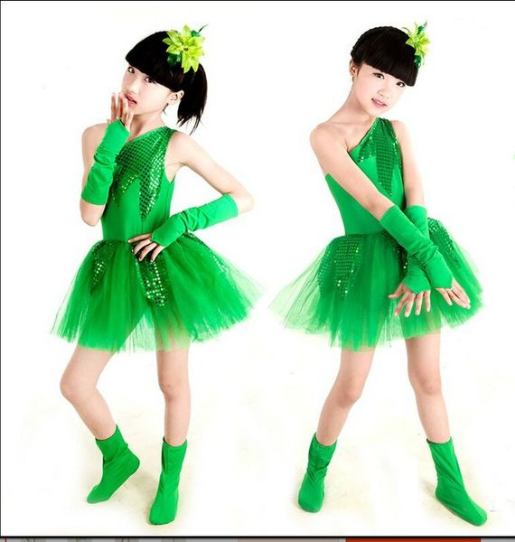 children ballet stage performance clothing green princess tutu dress girls jasmine chorus suit kids modern dance ballet dress, Black;red
children ballet stage performance clothing green princess tutu dress girls jasmine chorus suit kids modern dance ballet dress, Black;red