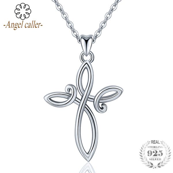 angel caller 925 sterling silver designed celtics knot cross pendant necklace for women fine jewelry 925 silver gift cyd213
angel caller 925 sterling silver designed celtics knot cross pendant necklace for women fine jewelry 925 silver gift cyd213