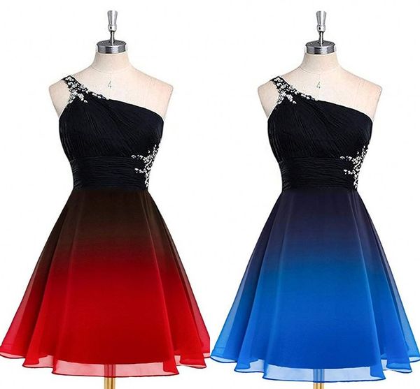 fashion ombre gradiant short homecoming prom dresses one shoulder chiffon ruched crystals beading graduation party dress, Blue;pink
fashion ombre gradiant short homecoming prom dresses one shoulder chiffon ruched crystals beading graduation party dress, Blue;pink