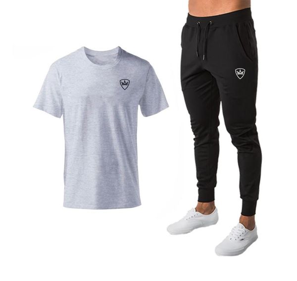 2020 men's sets t shirts+pants two pieces sets casual tracksuit men/women new fashion printing suits sportwear gyms, Black;blue
2020 men's sets t shirts+pants two pieces sets casual tracksuit men/women new fashion printing suits sportwear gyms, Black;blue