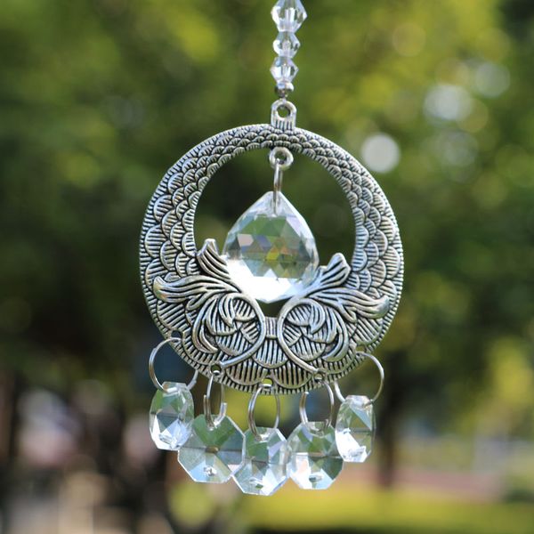 5pcs 20mm crystal ball hanging tibetan owl prism pendant rainbow suncatcher car rear view mirror charm
5pcs 20mm crystal ball hanging tibetan owl prism pendant rainbow suncatcher car rear view mirror charm