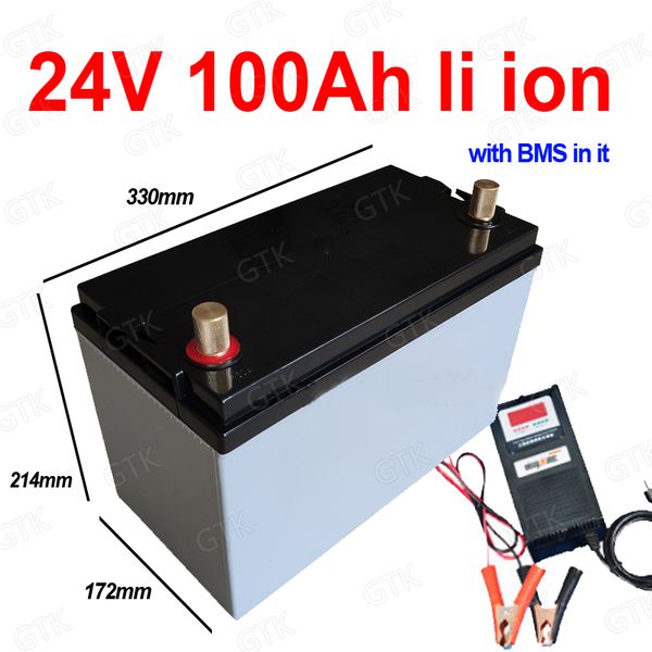 waterproof 24v 100ah lithium ion battery li ion with bms 7s for solar energy storage golf cart forklift fork carava+ 10a charger
waterproof 24v 100ah lithium ion battery li ion with bms 7s for solar energy storage golf cart forklift fork carava+ 10a charger