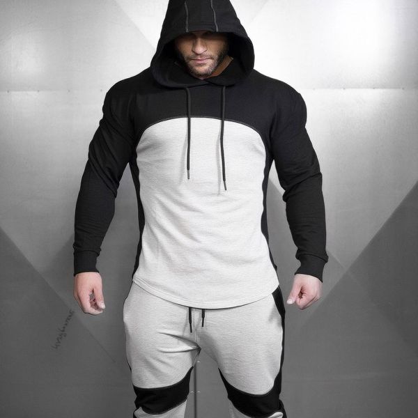 running jacket men sports fitness long sleeve hooded tight hoodies fleece slim hiking sweatshirts male gym training jackets, Black;red
running jacket men sports fitness long sleeve hooded tight hoodies fleece slim hiking sweatshirts male gym training jackets, Black;red