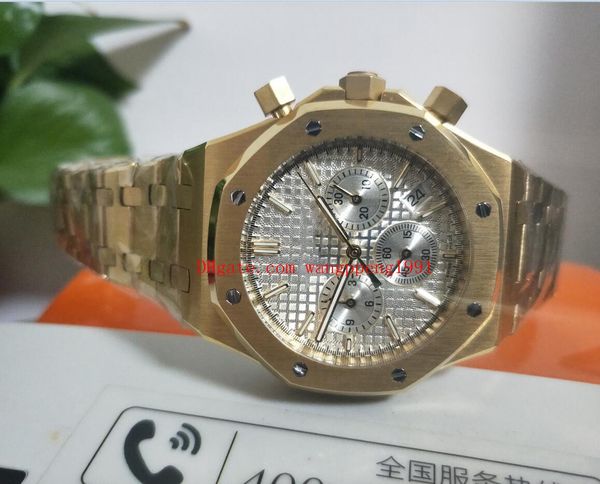 luxury watch 41mm 26320ba.oo.1220ba.01 silver dial vk quartz 18k yellow gold chronograph mens watch watches, Slivery;brown
luxury watch 41mm 26320ba.oo.1220ba.01 silver dial vk quartz 18k yellow gold chronograph mens watch watches, Slivery;brown