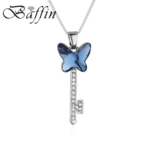 baffin butterfly key pendant necklaces crystals from -elements fashion silver color jewelry for girls women gifts
baffin butterfly key pendant necklaces crystals from -elements fashion silver color jewelry for girls women gifts