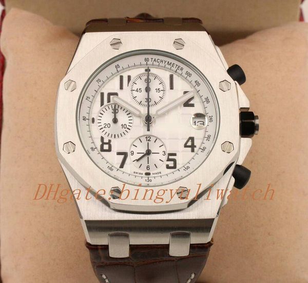 luxury factory luxury brand limited sapphire white crystal gift quartz chronograph high quailty leather belt men's watch, Slivery;brown
luxury factory luxury brand limited sapphire white crystal gift quartz chronograph high quailty leather belt men's watch, Slivery;brown
