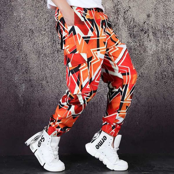men fashion pattern print streetwear hip hop loose casual harem pants male cargo trousers joggers sweatpants, Black
men fashion pattern print streetwear hip hop loose casual harem pants male cargo trousers joggers sweatpants, Black