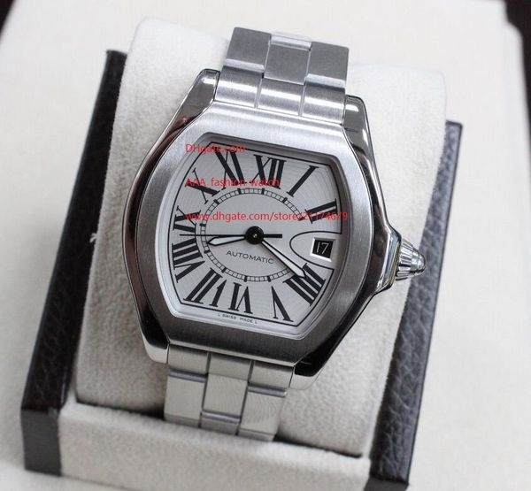 factory supplier quartz watch white dial stainless steel ref w6206017 dial large mens men's watch watche, Slivery;brown
factory supplier quartz watch white dial stainless steel ref w6206017 dial large mens men's watch watche, Slivery;brown