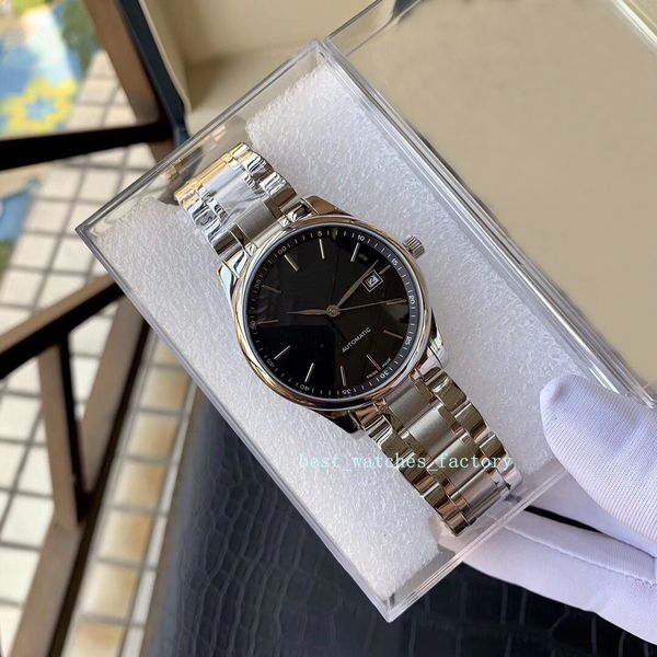 high-quality watch 38.5 millimeter steel black leather classic sapphire glass fully automatic movement mens watch watches christmas gift, Slivery;brown
high-quality watch 38.5 millimeter steel black leather classic sapphire glass fully automatic movement mens watch watches christmas gift, Slivery;brown