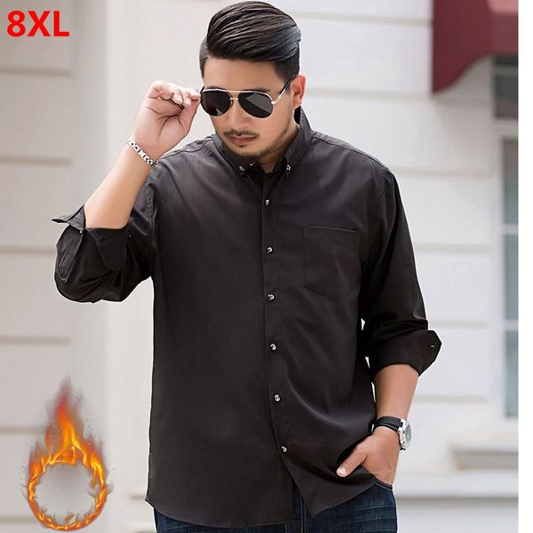 зима сплошной цвет толстый большой размер рубашки с длинными рукавами мужская бизнес повседневная нижняя рубашка белый плюс размер плюс барх, White;black
зима сплошной цвет толстый большой размер рубашки с длинными рукавами мужская бизнес повседневная нижняя рубашка белый плюс размер плюс барх, White;black