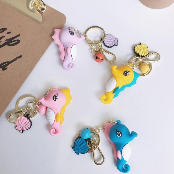 creative cute sea horse keychains cartoon fish sea horse key chain children bag pendant keyring gifts student lovers gift, Silver
creative cute sea horse keychains cartoon fish sea horse key chain children bag pendant keyring gifts student lovers gift, Silver