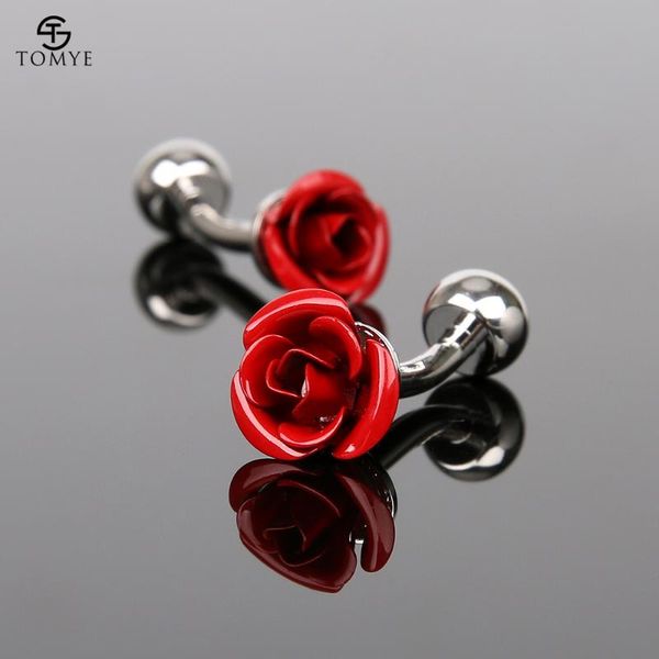 tomye three color rose flower cufflinks mens shirt jewelry cufflinks xk18s320, Silver;golden
tomye three color rose flower cufflinks mens shirt jewelry cufflinks xk18s320, Silver;golden