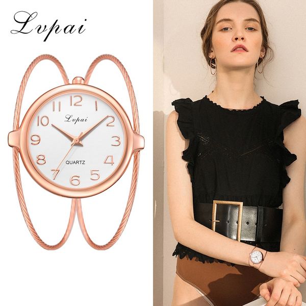 exquisite lvpai brand ladies casual clock and women fashion watch bracelet quartz dress watches rose gold, Slivery;brown
exquisite lvpai brand ladies casual clock and women fashion watch bracelet quartz dress watches rose gold, Slivery;brown